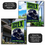 Seattle Seahawks Super Bowl LX Champions Double Sided House Banner Flag