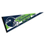 Super Bowl LX and 2 Time Champions Pennant for Seattle Seahawks