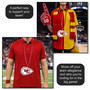 Kansas City Chiefs 38 Inch Oversized Big Chain Necklace