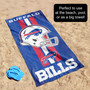 Buffalo Bills Helmet 30x60 Inch Large Beach Towel