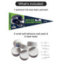 Seattle Seahawks Super Bowl LX Champions Pennant with Tack Wall Pads