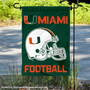 Hurricanes Helmet Garden Flag