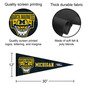 Michigan Team University Wolverines 2026 March Basketball Madness Pennant