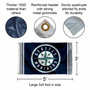 Seattle Mariners Logo Banner Flag