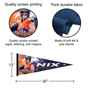 Denver Broncos Nix Pennant Banner Flag