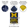 Michigan Team University Wolverines Basketball 2026 National Champions House Flag
