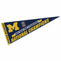 Michigan Team University Wolverines 2026 Basketball National Champions Full Size Pennant