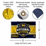 Michigan Team University Wolverines 2026 Basketball National Champions 2'x3' Flag