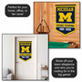 Michigan Team University Wolverines 2 Time College Basketball National Champions Banner