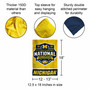Michigan Team University Wolverines 2026 Basketball National Champions Garden Banner