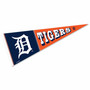 Detroit Tigers Block Stitch MLB 12 in X 30 in Pennant