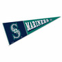 Seattle Mariners Block Stitch MLB 12 in X 30 in Pennant
