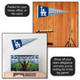 Los Angeles Dodgers Block Stitch MLB 12 in X 30 in Pennant