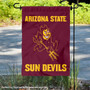 Arizona State Sun Devils Logo Garden Flag and Yard Banner