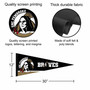 UNC Pembroke Braves 12 in X 30 in Logo College Pennant