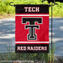 Texas Tech Red Raiders Logo Garden Flag and Yard Banner