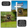 UNC Pembroke Braves Helmet Garden Flag and Yard Banner
