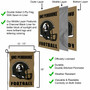 UNC Pembroke Braves Helmet Garden Flag and Yard Banner