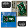 Minot State Beavers Logo 3x5 Flag