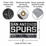 San Antonio Spurs 2026 Finals Bound Conference Champions Grommet Flag