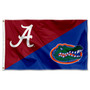 Alabama vs Florida House Divided 3x5 Flag Banner