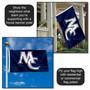 Marietta College Pioneers MC Logo Flag