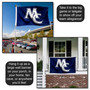 Marietta College Pioneers MC Logo Flag