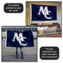 Marietta College Pioneers MC Logo Flag