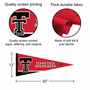 Texas Tech Wordmark Logo Pennant