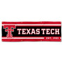 Texas Tech University Wordmark 6 Foot Banner