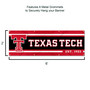 Texas Tech University Wordmark 6 Foot Banner