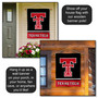 Texas Tech Red Raiders Wordmark Logo House Banner Flag
