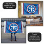 Tennessee Titans Logo Flag Large Banner