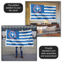 Tennessee Titans USA American Nation Stripes Flag