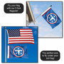 Tennessee Titans Logo 2x3 Feet Flag