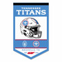 Tennessee Titans Heritage History Logo Banner