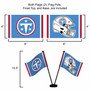 Tennessee Titans Logo Small Table Desk Flag