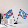 Tennessee Titans Logo Small Table Desk Flag