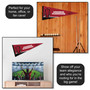 Arkansas Razorbacks 12 in X 30 in Wordmark Logo College Pennant