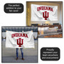 Indiana Hoosiers Logo White 3x5 Flag