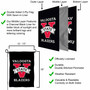 Valdosta State University Blazers Black Garden Flag