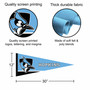 JHU Blue Jays Wordmark Logo Pennant
