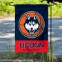 University of Connecticut Huskies Basketball Logo Garden Flag