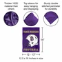 James Madison Dukes Helmet Garden Flag and Yard Banner