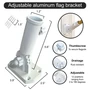 Hurricanes Orange Flag Pole and Bracket Gift Package