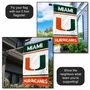 Miami Canes Wordmark Logo House Flag Banner
