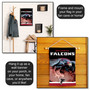 Atlanta Falcons Realistic Mascot Garden Yard Banner Flag
