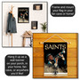 New Orleans Saints Realistic Mascot Garden Yard Banner Flag