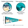 Miami Dolphins Realistic Mascot Pennant Banner Flag