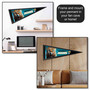 Jacksonville Jaguars Realistic Mascot Pennant Flag